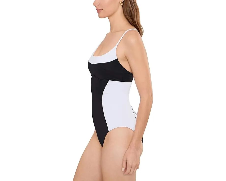 Цельный купальник BECCA Sport Mode Elisabeth в стиле корсета