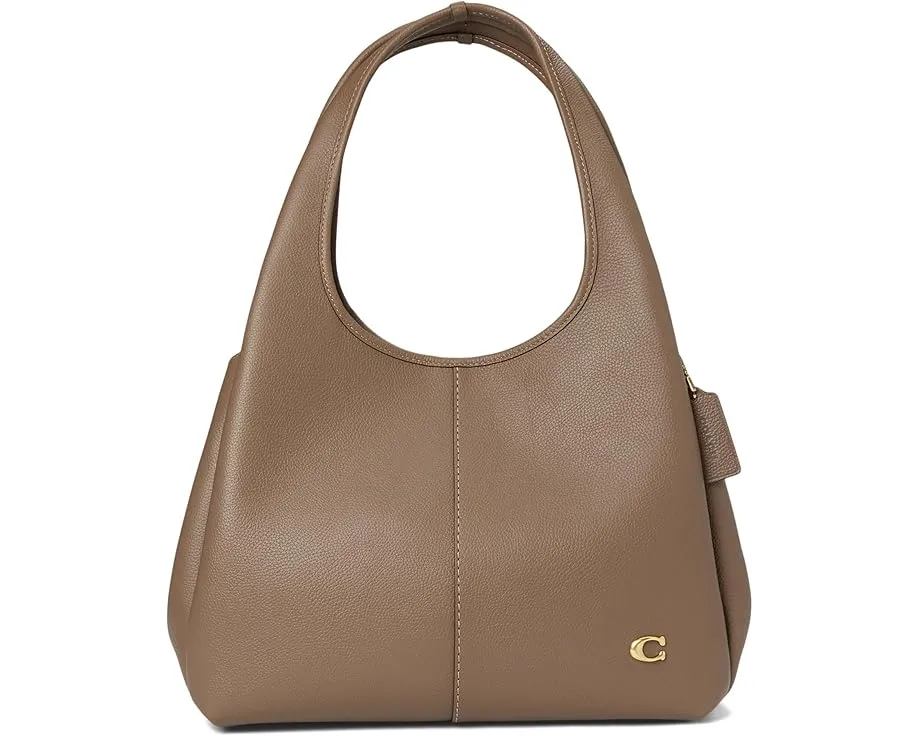 Сумка через плечо COACH Polished Pebble Leather Lana из полированной кожи