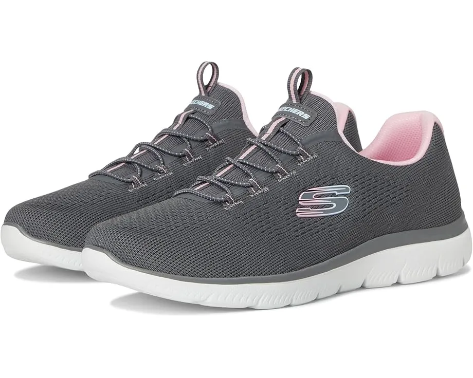 Кроссовки SKECHERS Summits Radiant Flow с технологией No Tie Fit