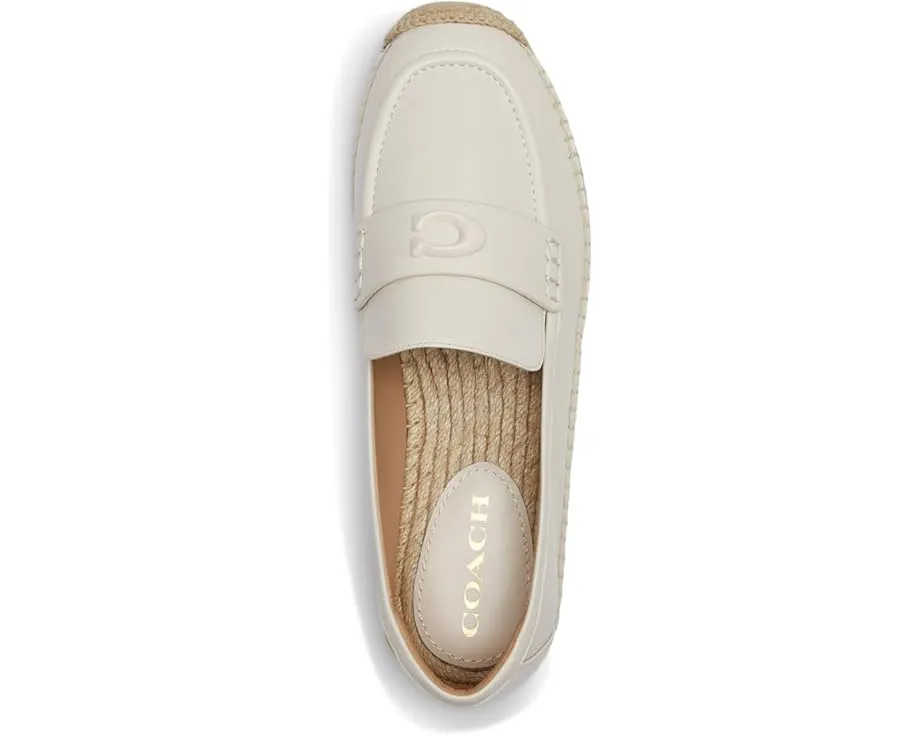 COACH эспадрильи Camilla Leather на платформе с кожаным верхом