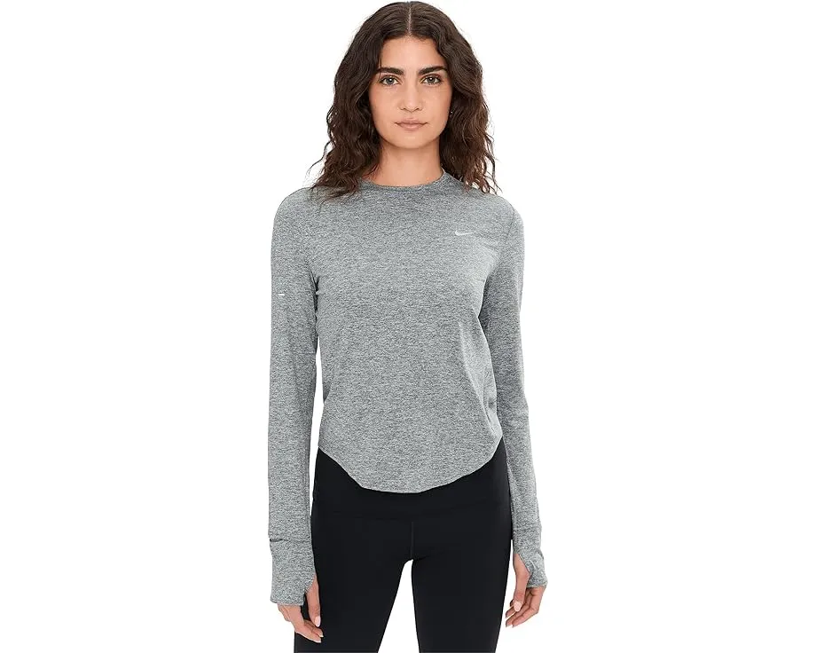 Nike Swift Dri-FIT Ultraviolet беговой лонгслив с круглым вырезом