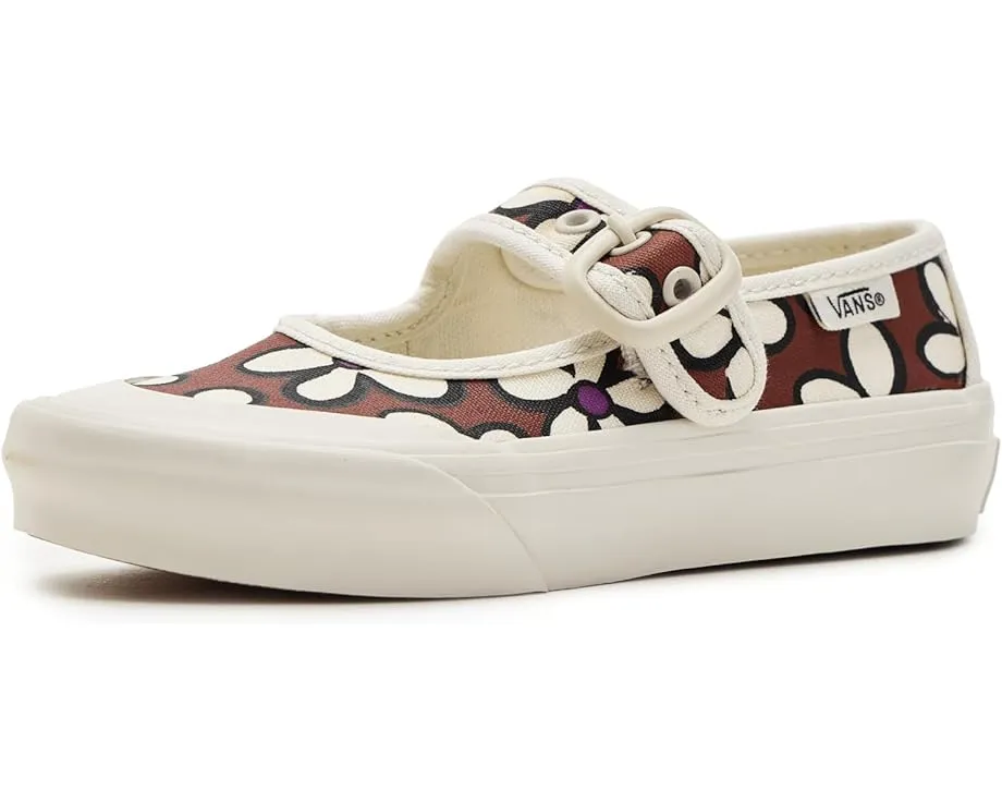 Детские туфли Mary Jane от Vans с классическим силуэтом и холщовым верхом