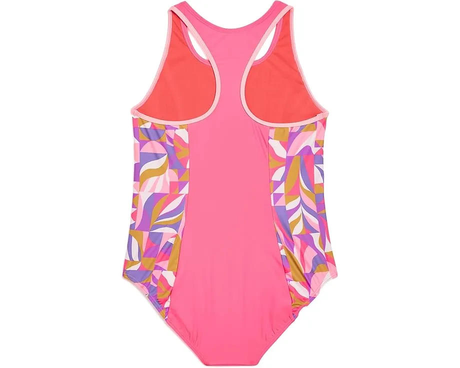 Цельнокроеный купальник Speedo Kids Racerback с принтом для детей