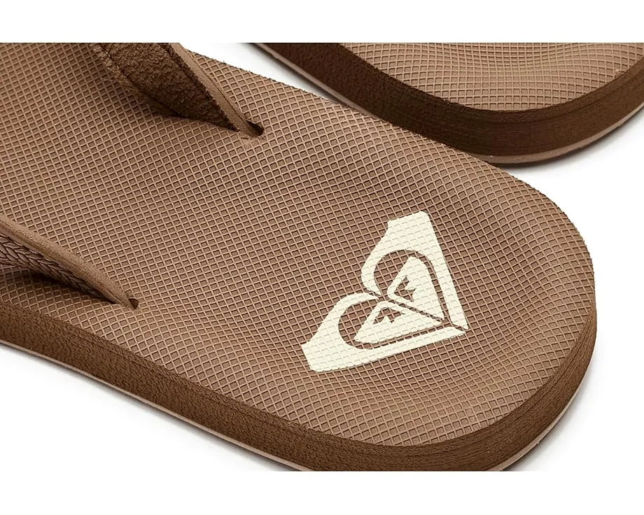 Шлепанцы Roxy Porto Wp из этиленвинилацетата с гибкой подошвой