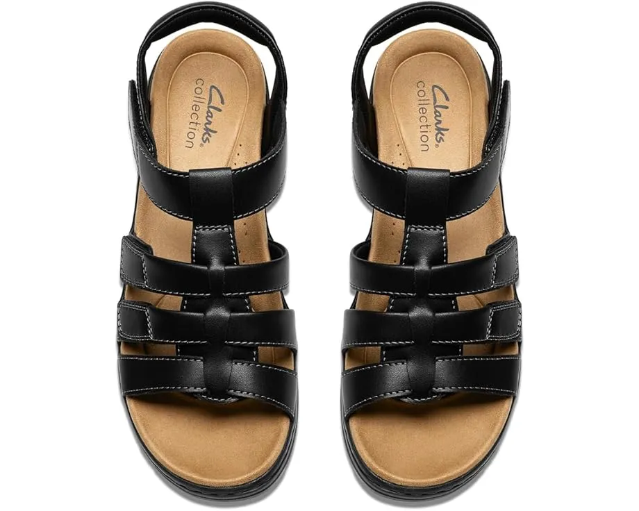 Сандалии Clarks Merliah 2 Ruby на танкетке с регулируемыми ремешками и мягкой стелькой