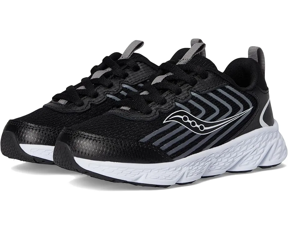 Детские кроссовки Saucony Wind 3.0 с эластичным воротником и защитным мыском