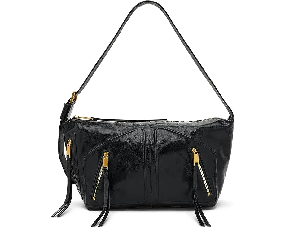 Женская сумка через плечо AllSaints Jean Rey из кожи с эффектом кракелюра