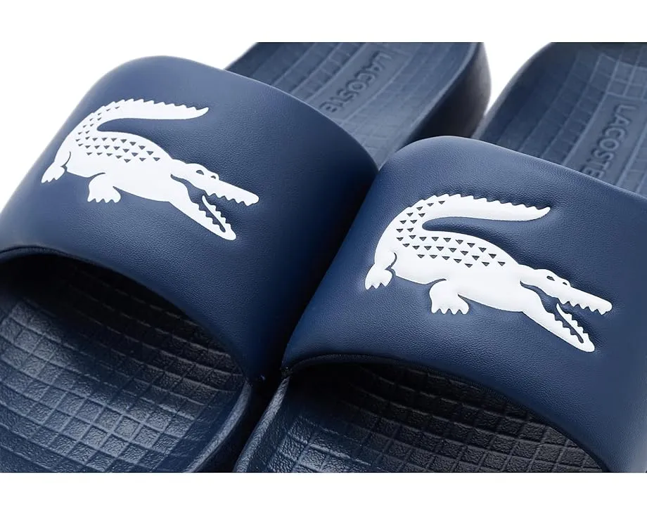 Сланцы Lacoste Slide с мягкой стелькой из ЭВА и круглым носком