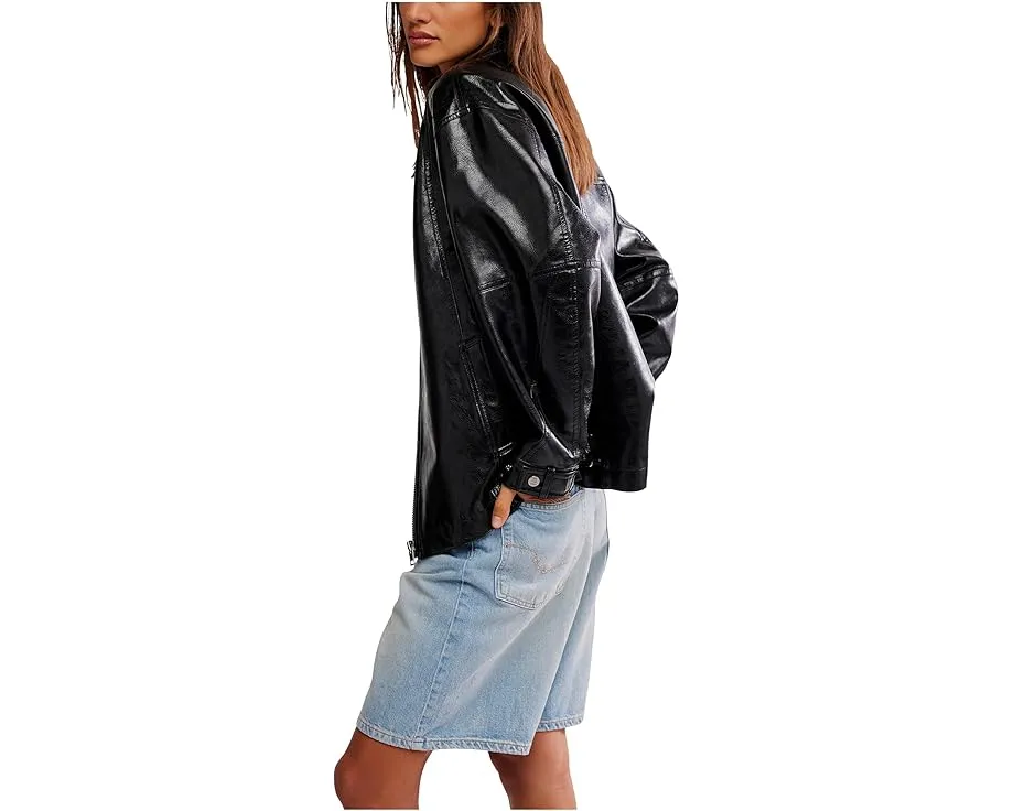 Куртка Free People Sloane Vegan из вощеного хлопка в утилитарном стиле