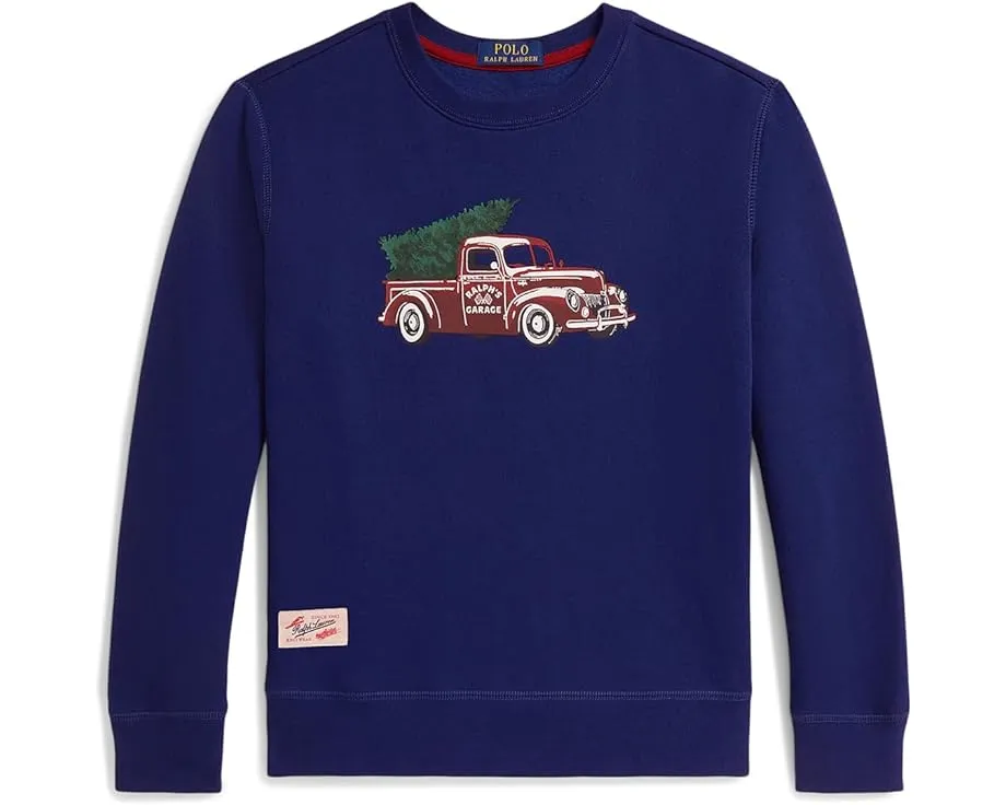 Толстовка Ralph’s Garage из флиса Polo Ralph Lauren Kids для детей постарше