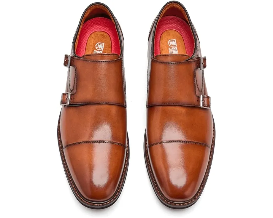 Туфли Stacy Adams Boswell с двойной пряжкой monk strap и мыском