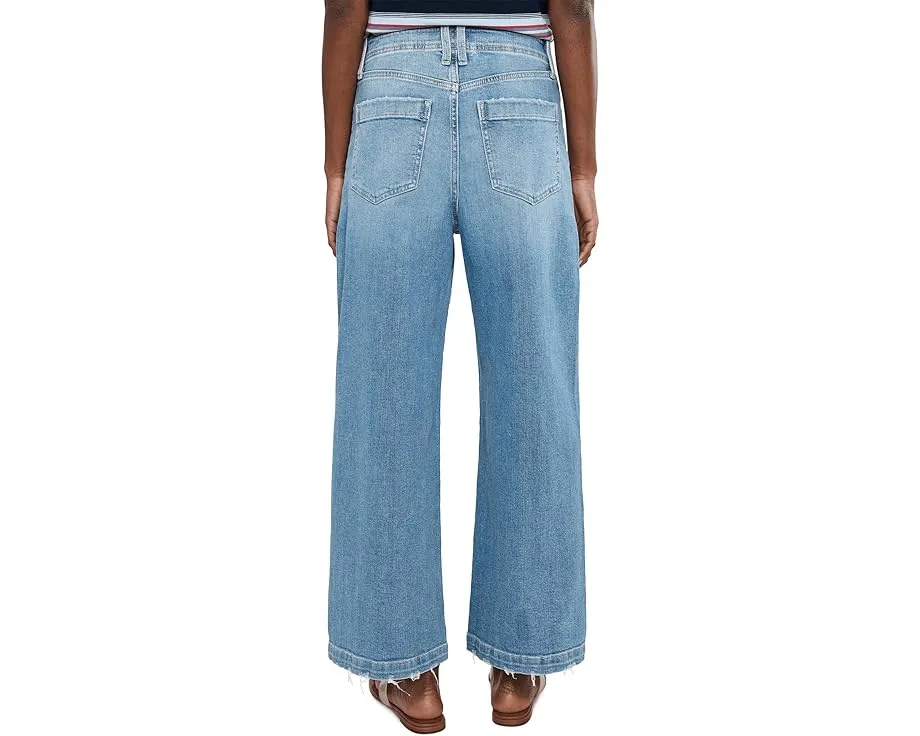 Джинсы Valley Girl High-rise Patch Pocket Ankle DAZE с завышенной талией и накладными карманами