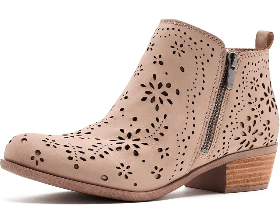 Ботинки Lucky Brand Basel с массивным каблуком и двойной молнией