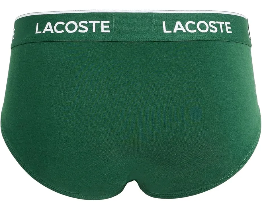 5 пар трусов Lacoste из хлопкового стрейч-джерси с эластичным поясом