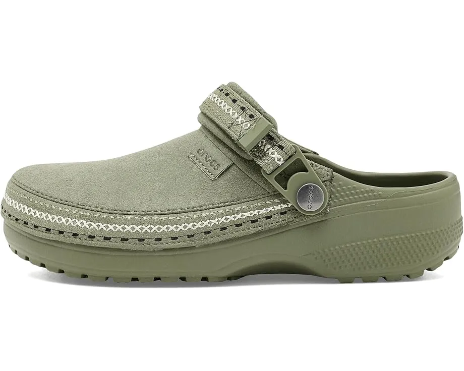 Сабо Classic Crafted Canvas Vegan Suede Stitch от Crocs