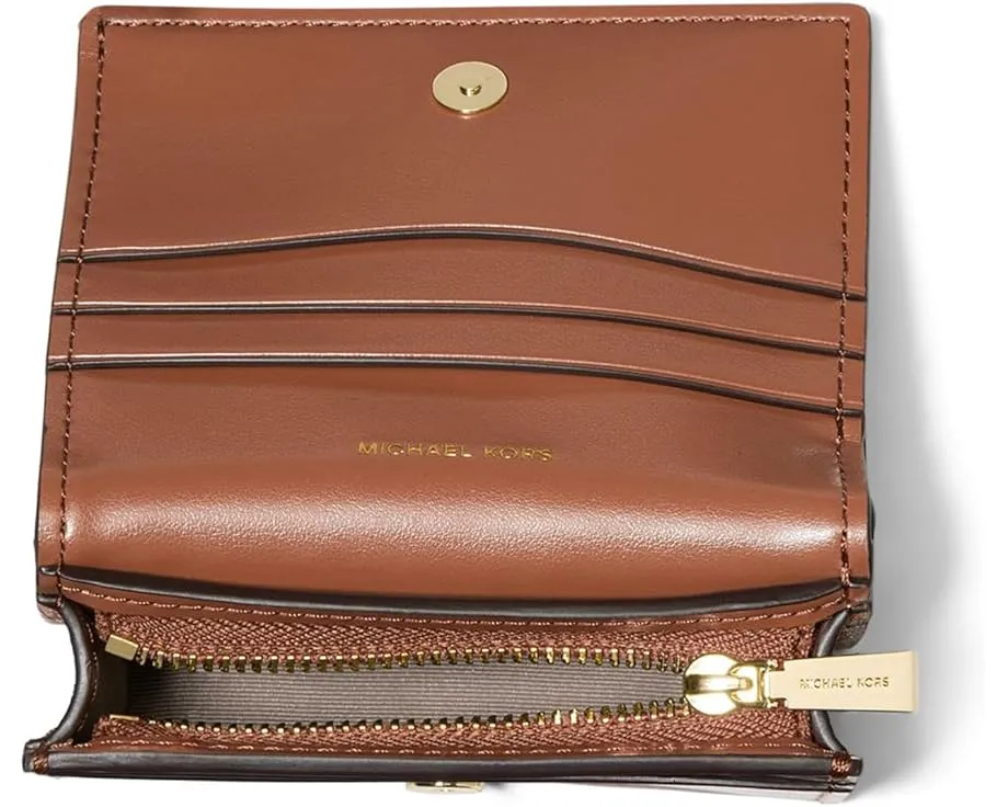 MICHAEL Michael Kors компактный кошелек Hamilton Moderne Small Compact Wallet на кнопке