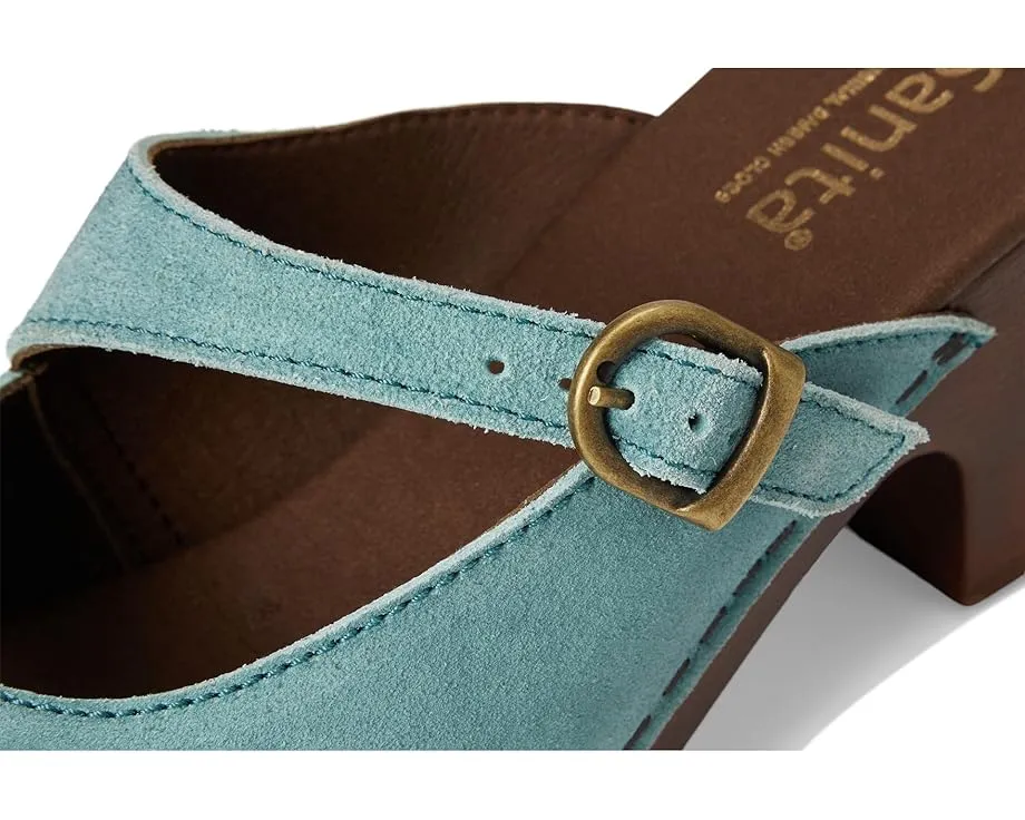 Клоги Sanita Soffi с регулируемым ремешком и стелькой с поддержкой свода