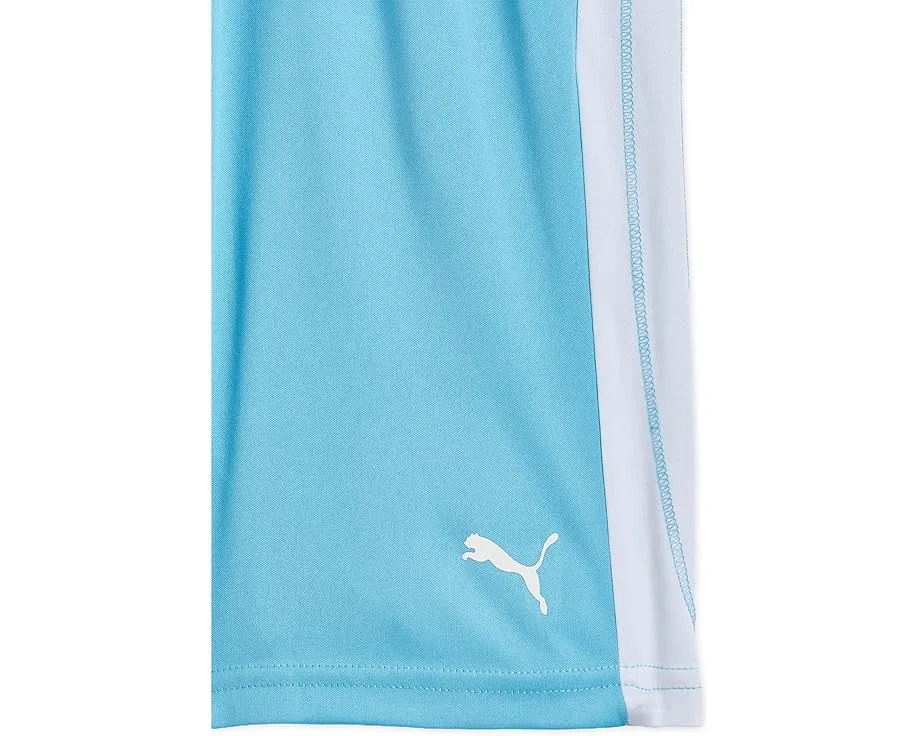 Active Essentials Interlock Form Stripe Shorts (Big Kid)