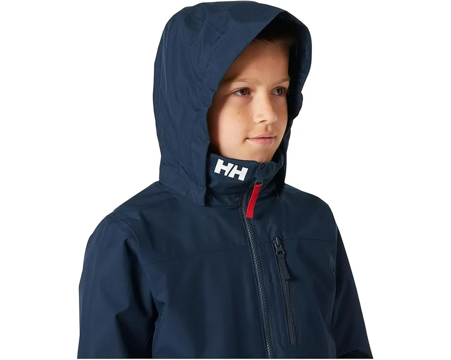 Детская утепленная куртка Helly Hansen Crew Midlayer 2.0 с флисовой подкладкой