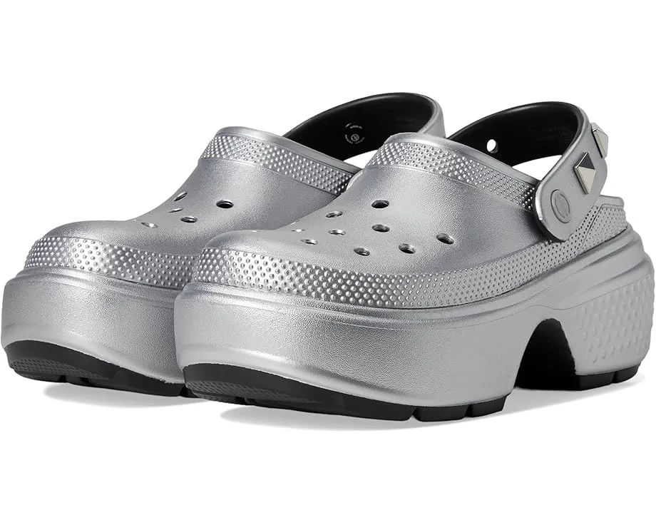 Кроксы Stomp Clogs с массивной подошвой из EVA и возможностью персонализации