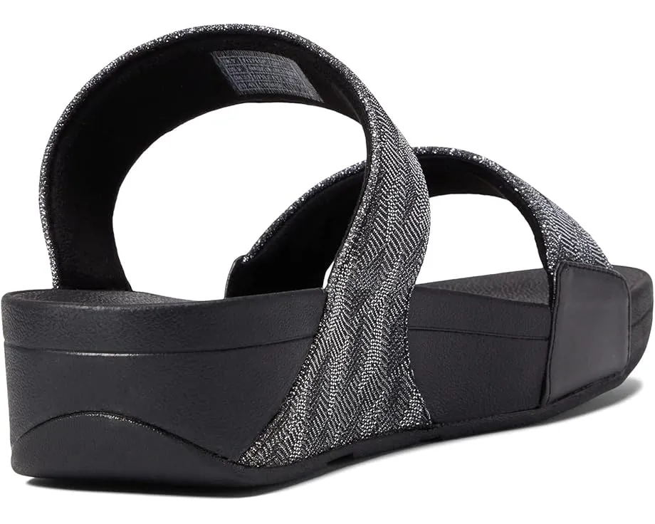Сланцы FitFlop Lulu Glitz Slides с блестками и технологией Dynamicush