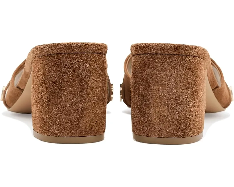 Босоножки на каблуке Gauri с квадратным носком и замшевым верхом от GUESS