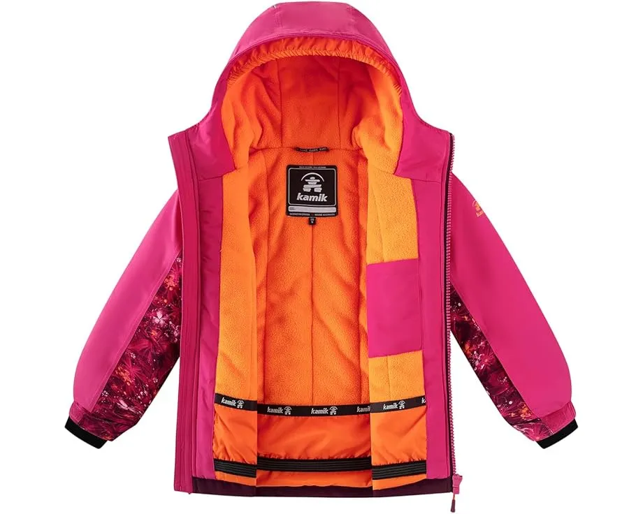 Детская куртка Kamik Kids Angel с капюшоном и водоотталкивающей пропиткой