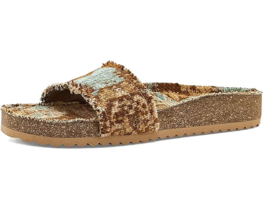 Сандалии Woven Wonders Footbed от Free People с текстильным верхом