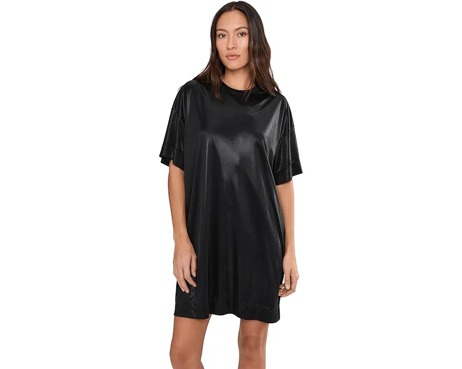 Мини-платье AllSaints Sparkle Tee Dress с блестками
