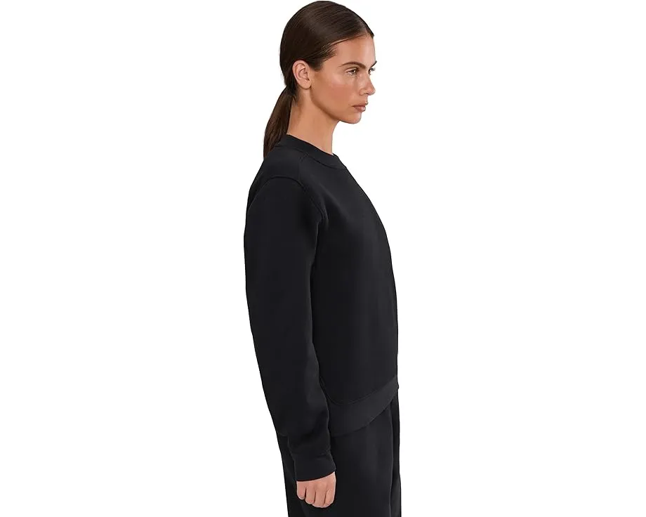 Толстовка Arc'teryx Emblem Fleece Crew из органического хлопка с расслабленным кроем