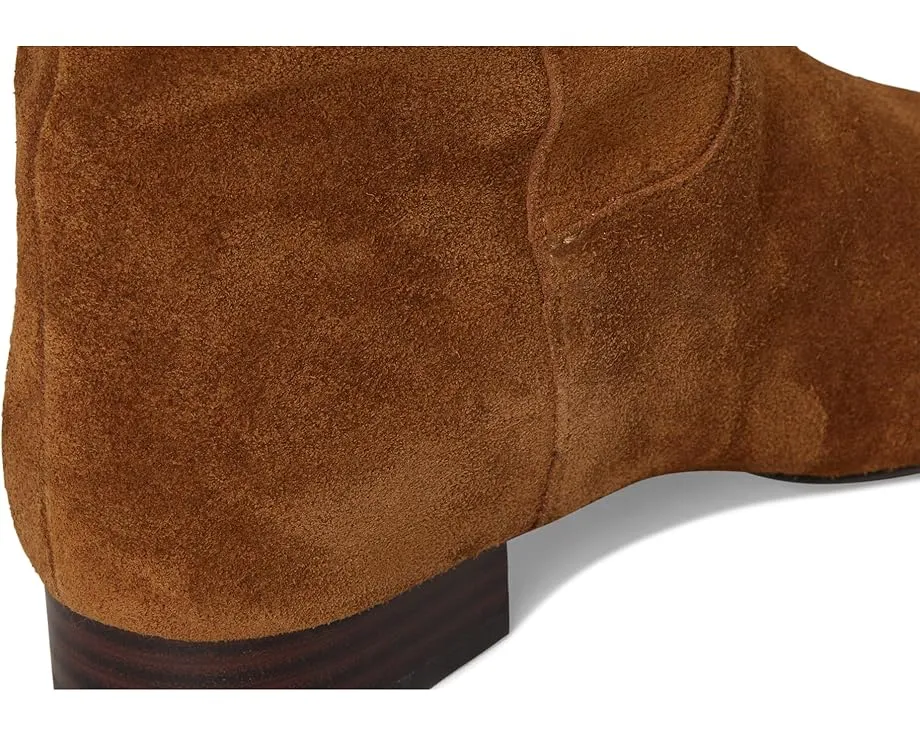 Высокие сапоги Madewell Taylor из замши с круглым носком