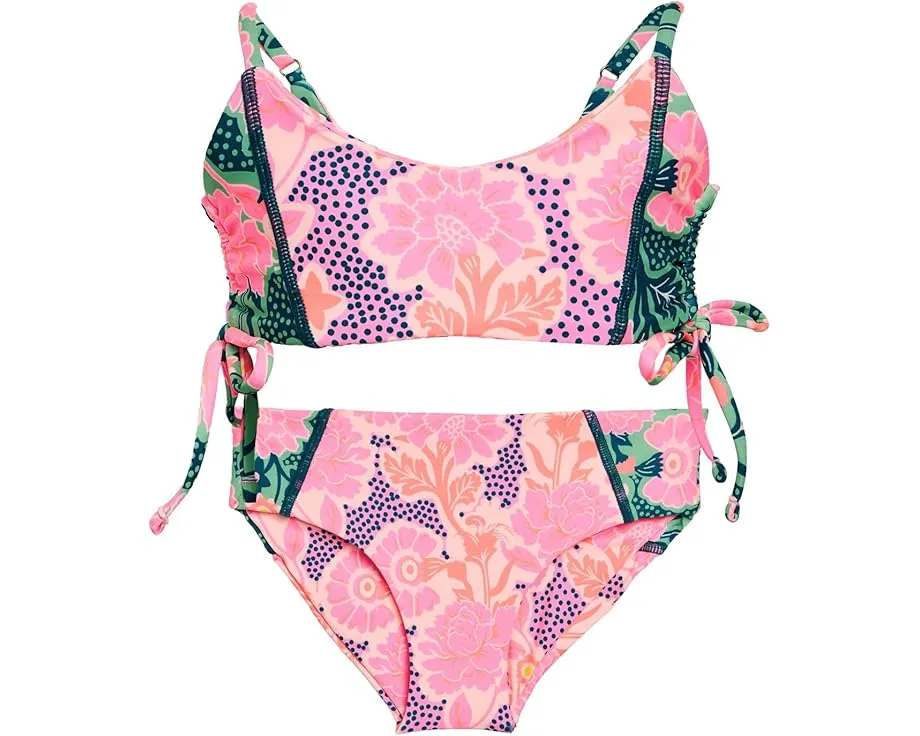 Детский комплект бикини Maaji Kids Blush Floral Seychelles с регулируемыми бретелями