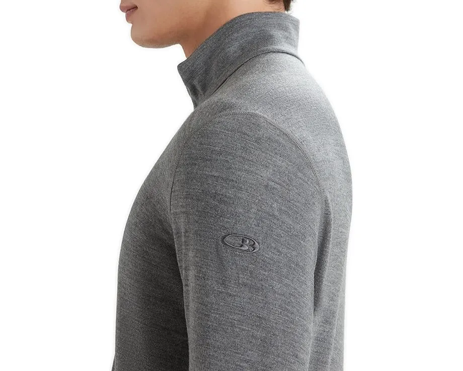 Базовый слой Icebreaker Merino 260 Tech с полузастежкой