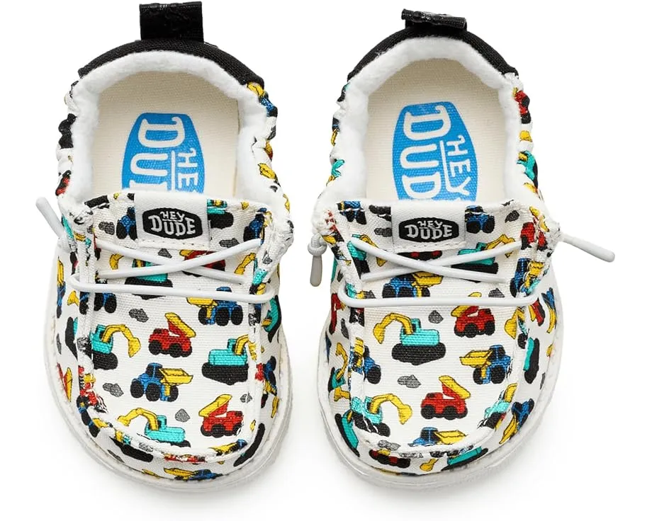 Hey Dude Kids LILDUDE Slip-On Novelty первые ботинки с эластичными шнурками