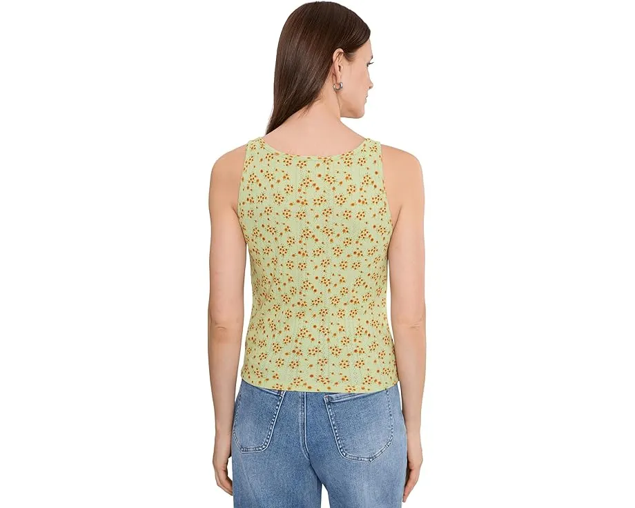Майка Foothill Pointelle Henley Tank из органического хлопка и переработанного полиэстера Toad&Co