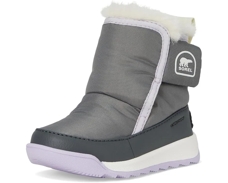 Детские ботинки SOREL Whitney II Plus Bootie WP на липучке с водонепроницаемой конструкцией