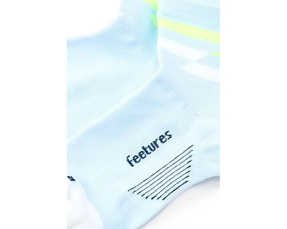 Носки Feetures Elite Ultra Light Quarter с компрессией и влагоотведением