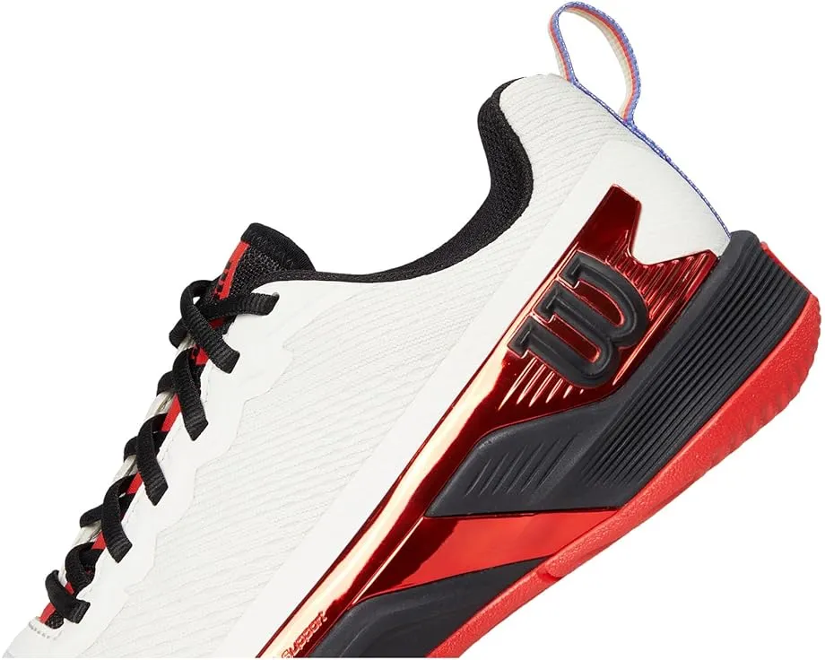 Кроссовки Wilson Rush Pro 4.5 Uso для всех покрытий с сетчатым верхом и резиновой подошвой