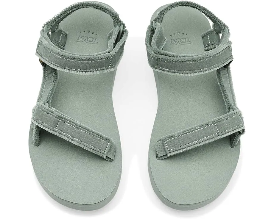 Сандалии Teva Midform Universal Canvas на платформе с застежкой на липучке
