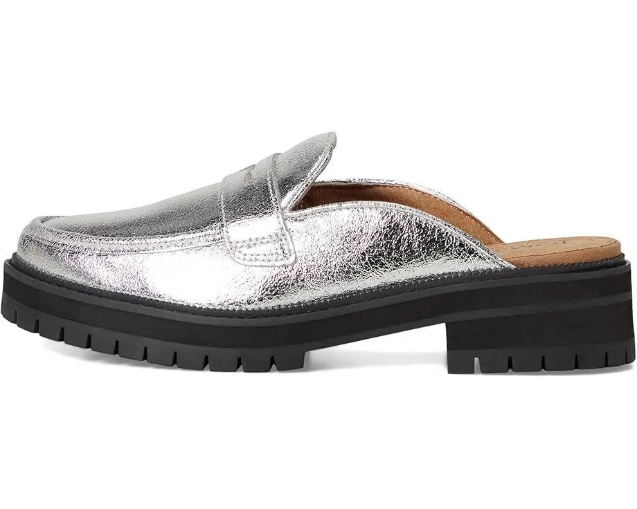 Мюли Cara Mule с мокасиновым носком и каблуком блоком