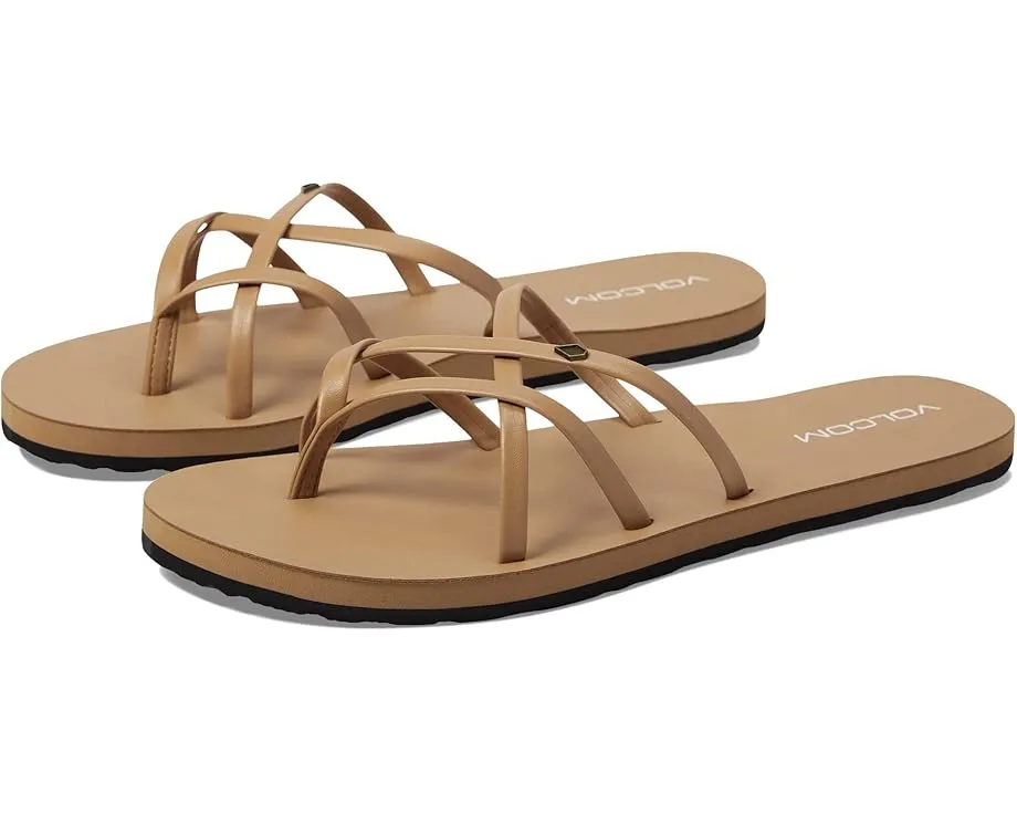 Сандалии Volcom New School II с перекрестными ремешками и поддержкой свода