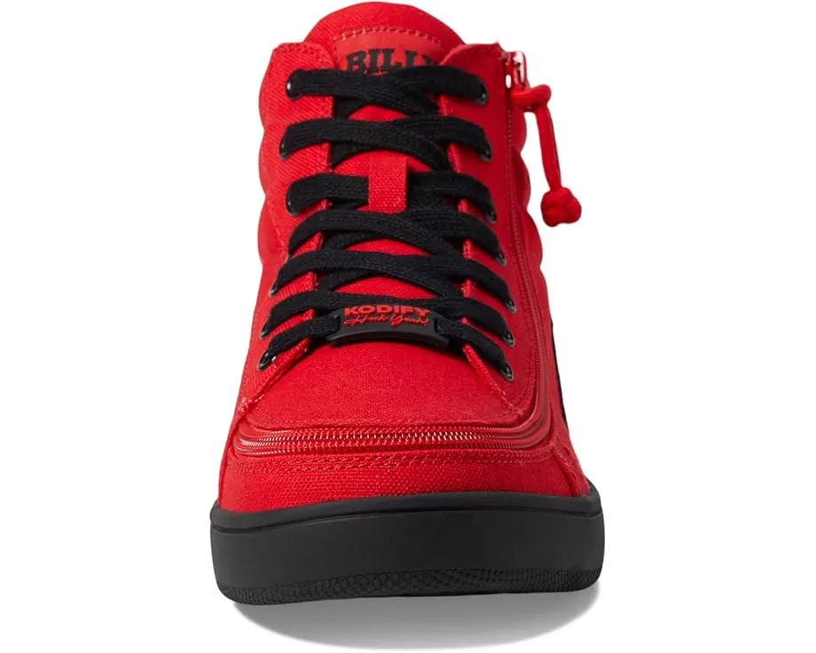 Высокие кроссовки BILLY CS High Top с молнией по периметру и шрифтом Брайля на подошве