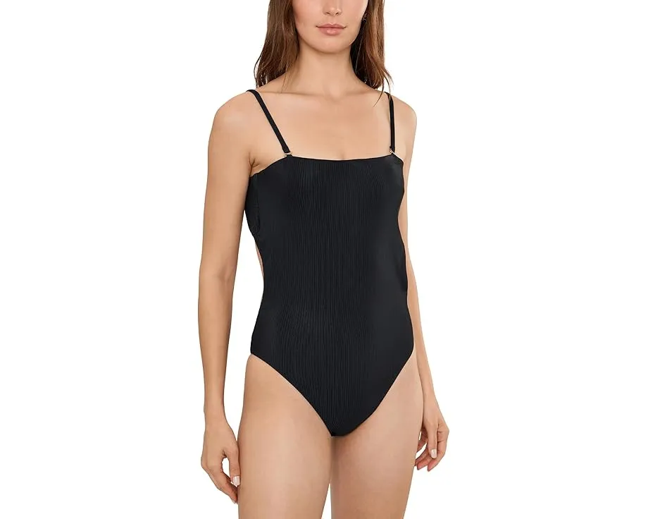 Цельный купальник Stassia One Piece с бандо и съемными бретелями от Beach Riot