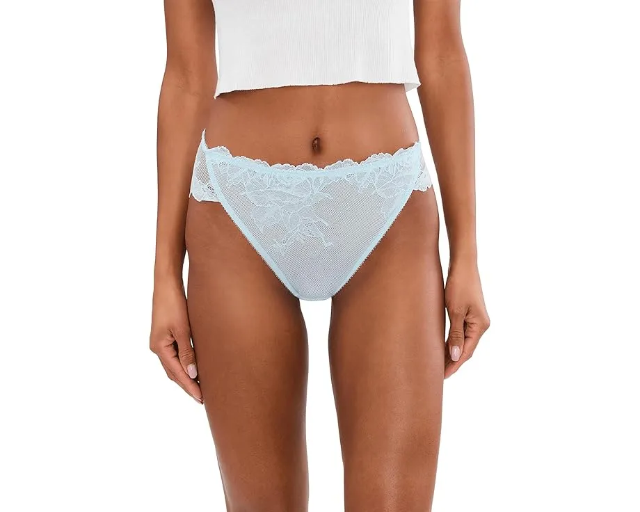 Трусики Wacoal Vivid Attraction Hi-Cut с кружевом и хлопковой ластовицей