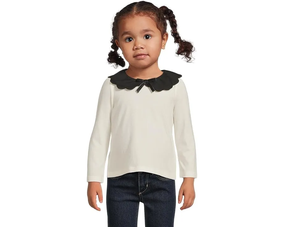 Блузка Janie and Jack с воротником из кружева и длинными рукавами