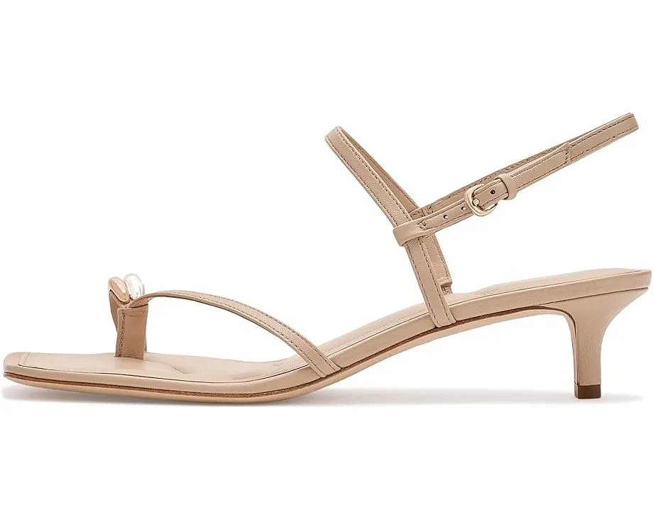 Vince Polli с ремешками и кольцом на носке на низком каблуке