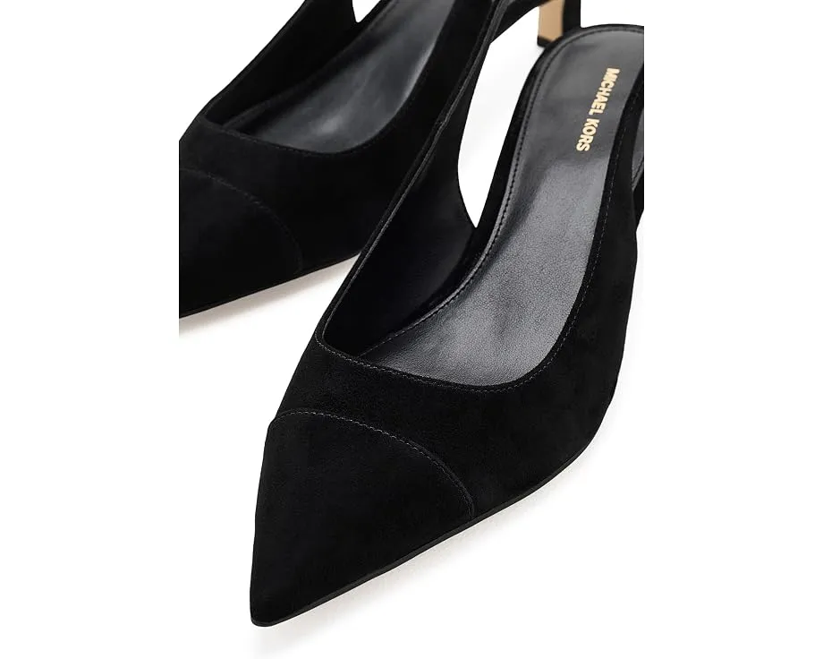 Туфли MICHAEL Michael Kors Amara Toe Cap Sling Pumps с мыском и киттеном