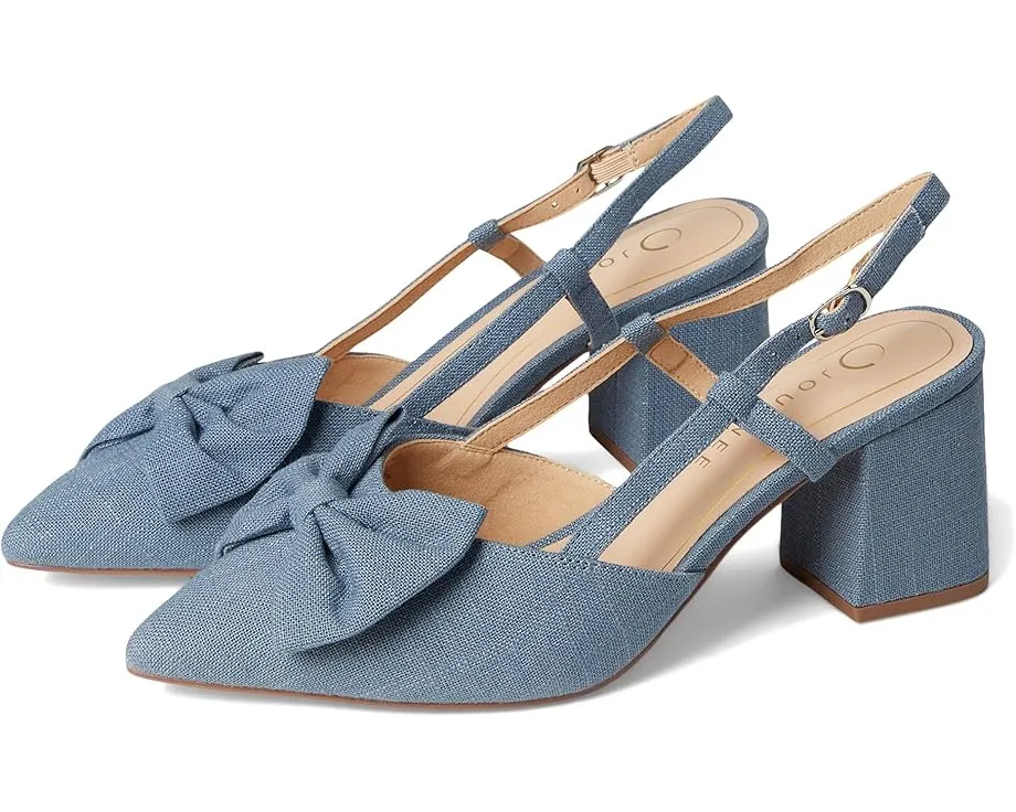 Туфли Tailynn на устойчивом каблуке с заостренным носком и пряжкой