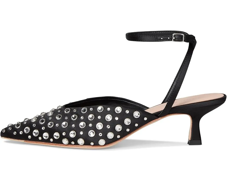 Босоножки Rio Smocked Kitten Heel на низком каблуке с острым носком Loeffler Randall