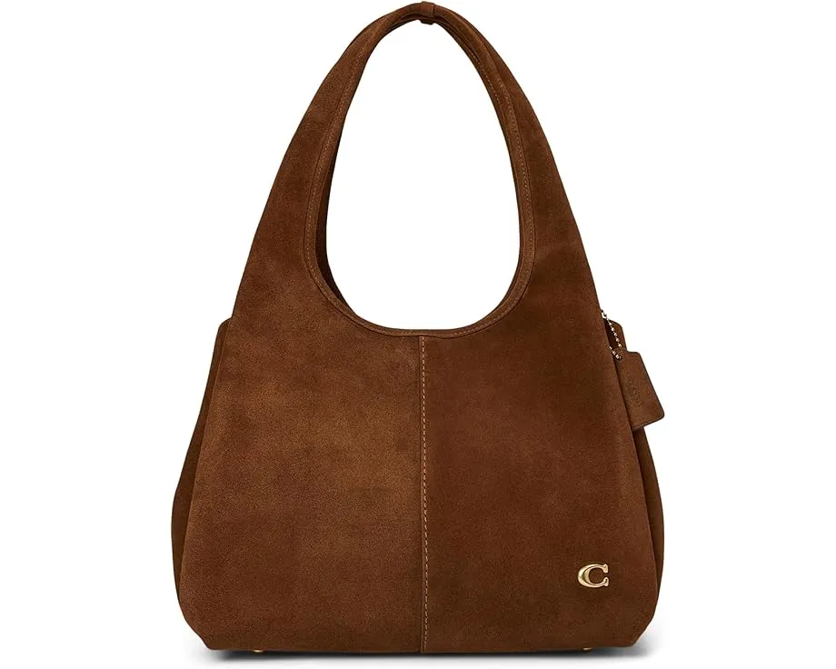 COACH сумка Lana через плечо из замши с двумя отделениями